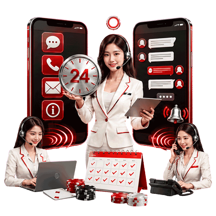 ให้คำปรึกษาตลอด 24 ชั่วโมง ไม่มีวันหยุด