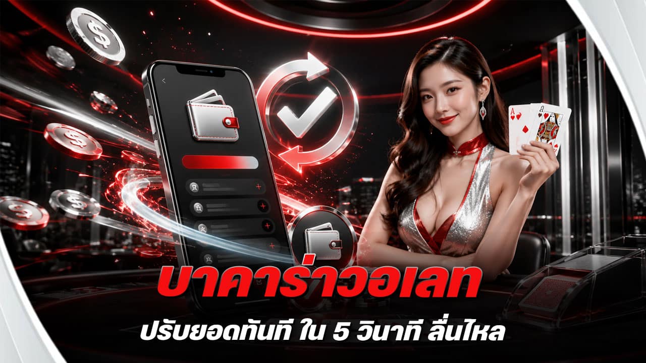 บาคาร่าวอเลทปรับยอดทันที