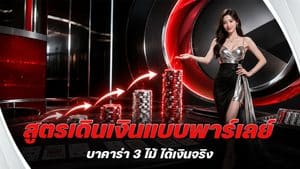 สูตรเดินเงินแบบพาร์เลย์บาคาร่า