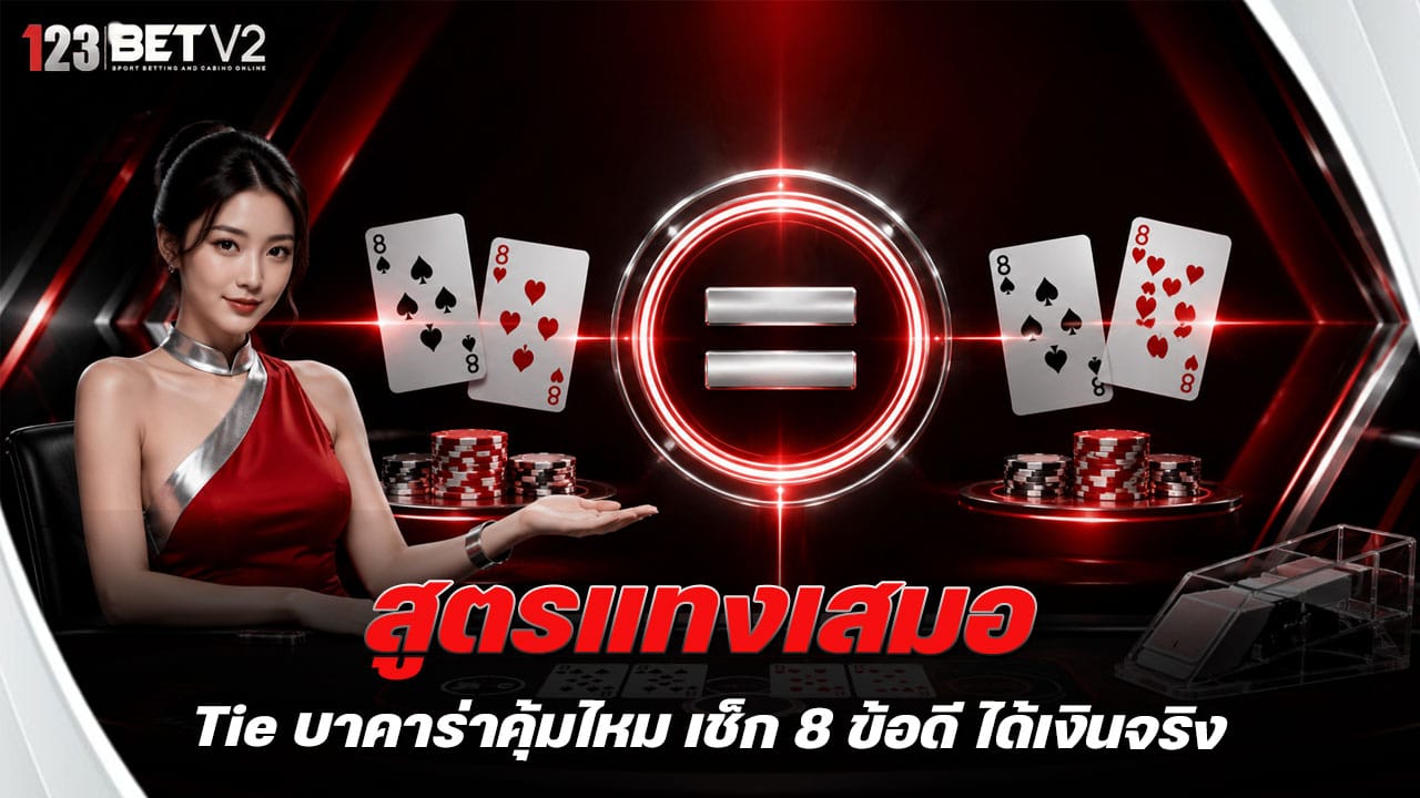 สูตรแทงเสมอ Tie บาคาร่าคุ้มไหม